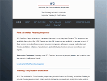 Tablet Screenshot of ifcii.org